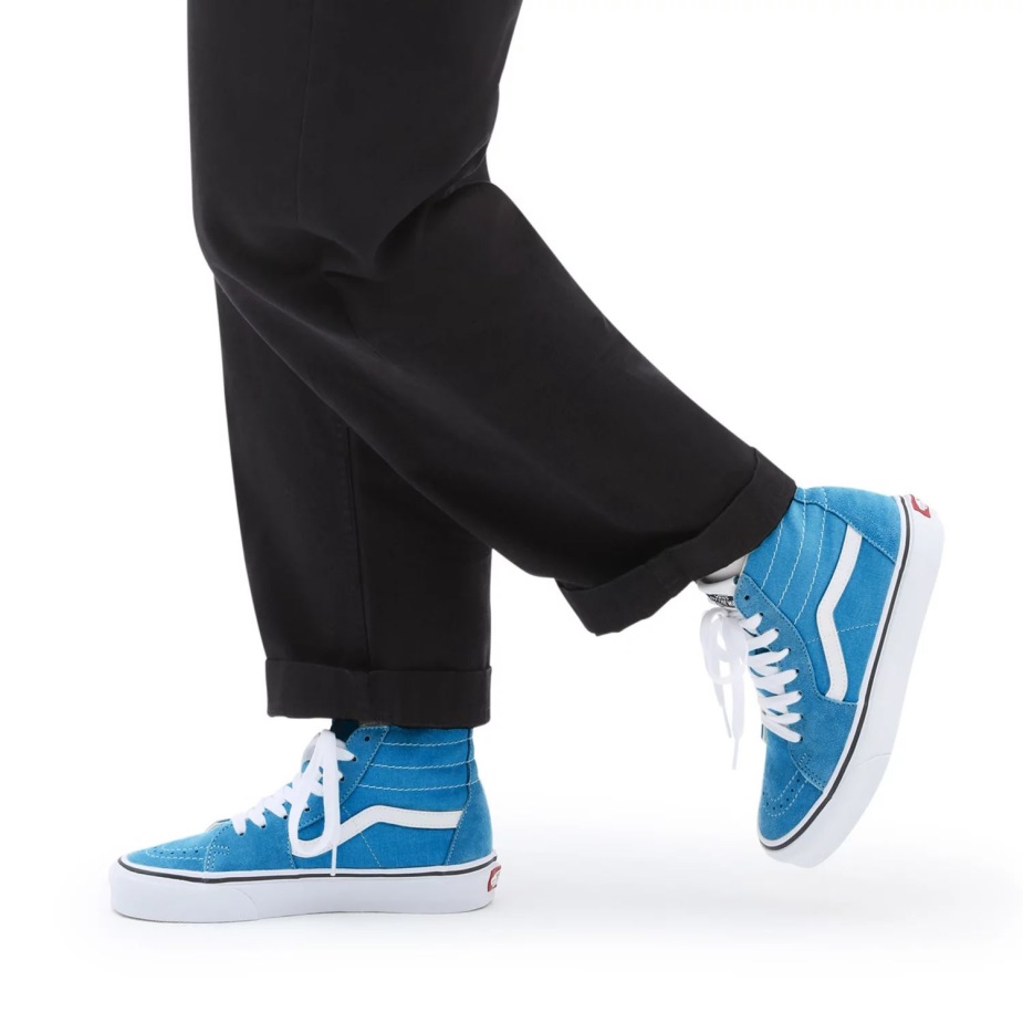 Vans Sk8-hi κωνικά παπούτσια μπλε