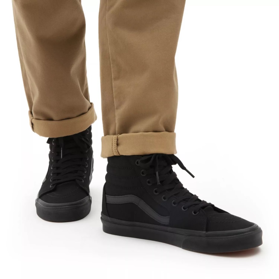 Vans Sk8-hi παπούτσια μαύρες γυναίκες