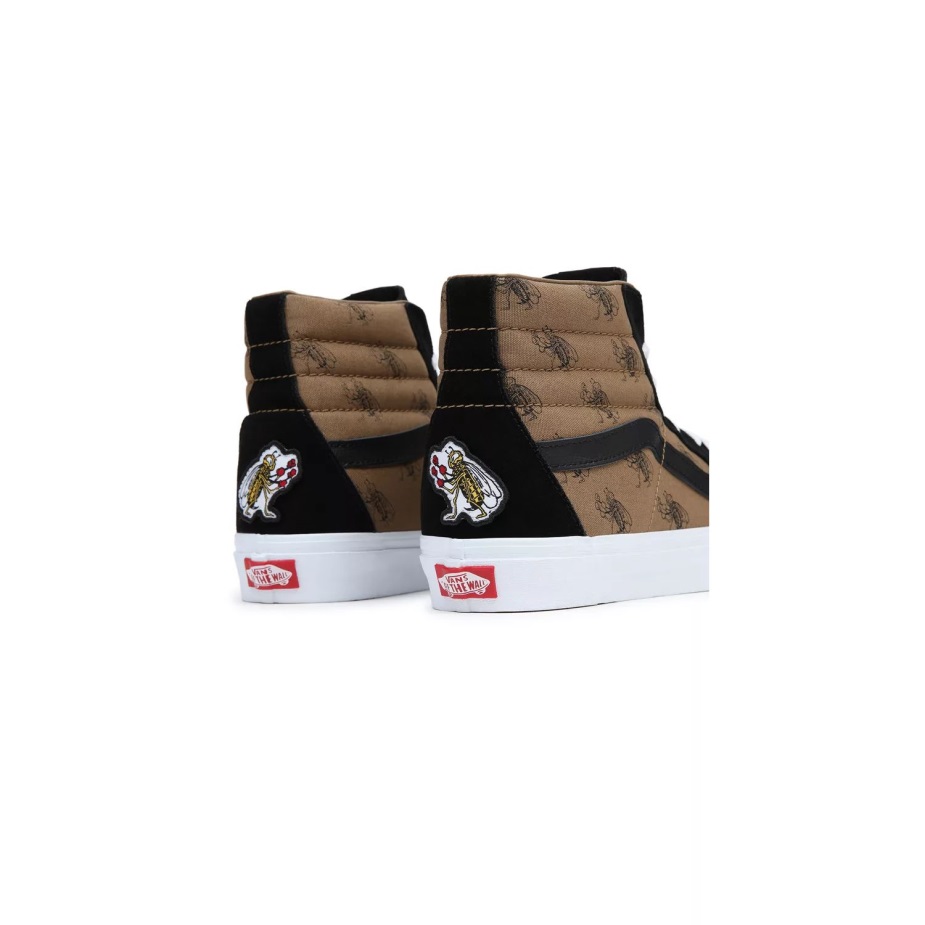 Vans Sk8-hi παπούτσια μαύρο-καφέ