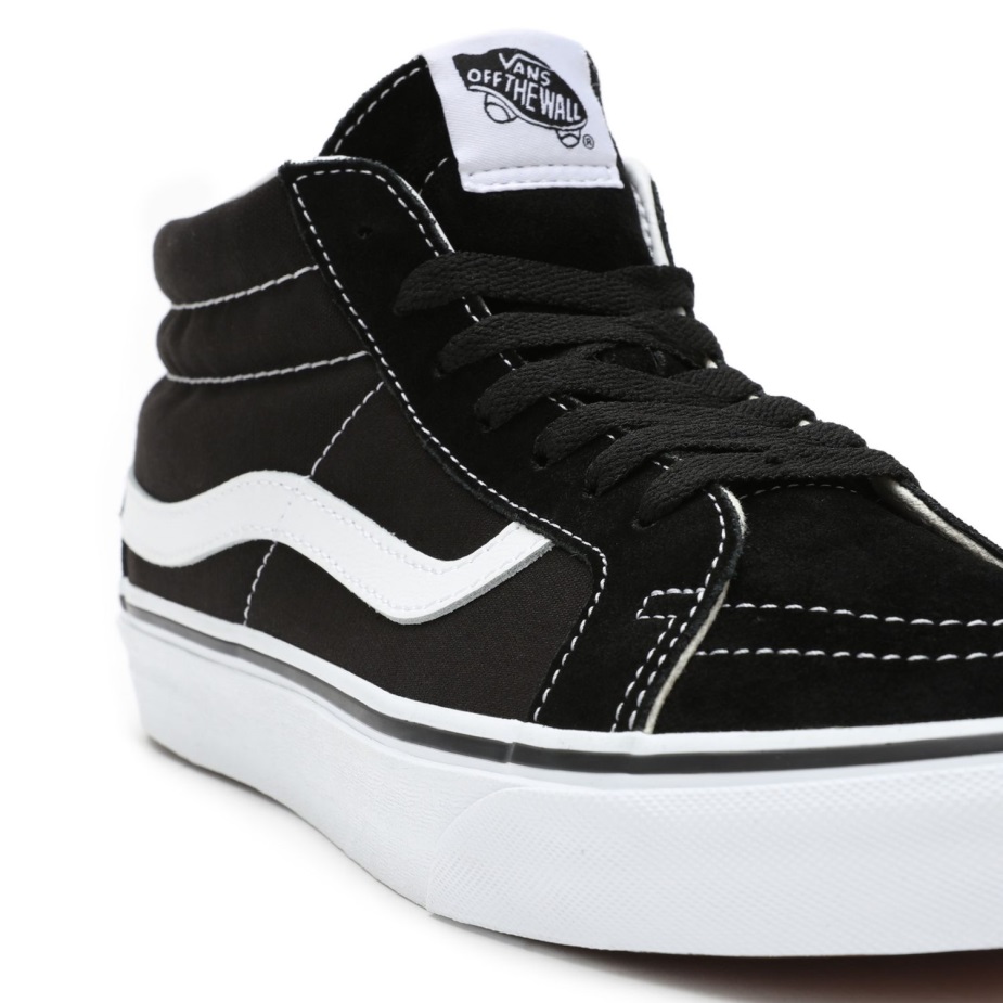 Vans Sk8-μεσαία επανέκδοση παπούτσια μαύρα