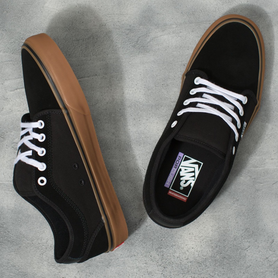 Vans Skate Chukka χαμηλή μαύρη-μαύρη-τσίχλα