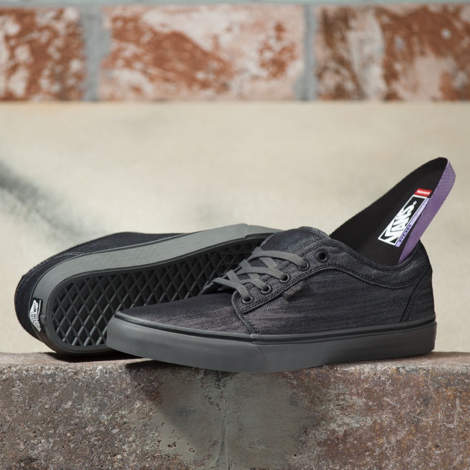 Vans Skate Chukka χαμηλό τζιν-γκρι-μαύρο