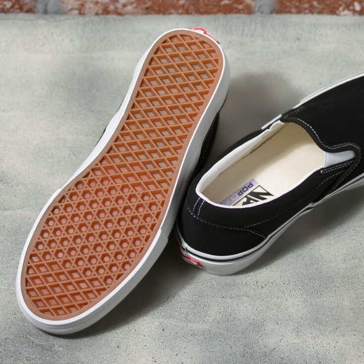 Vans Skate Classics Slip-on μαύρο-άσπρο