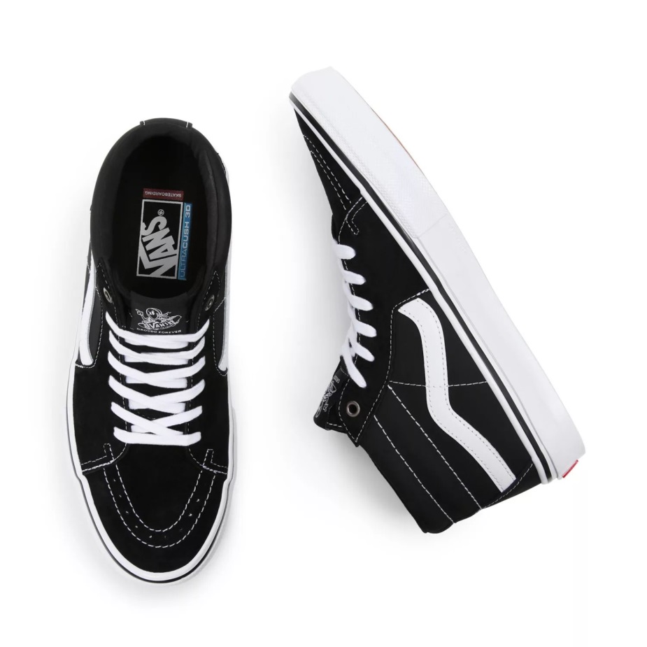 Vans Skate Grosso μεσαία παπούτσια μαύρα