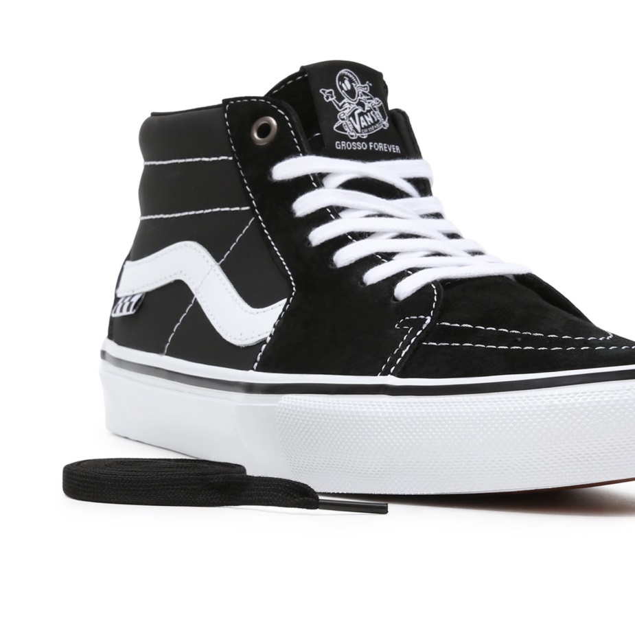Vans Skate Grosso μεσαία παπούτσια μαύρα
