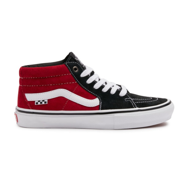 Vans Skate Grosso μεσαίο μαύρο-κόκκινο