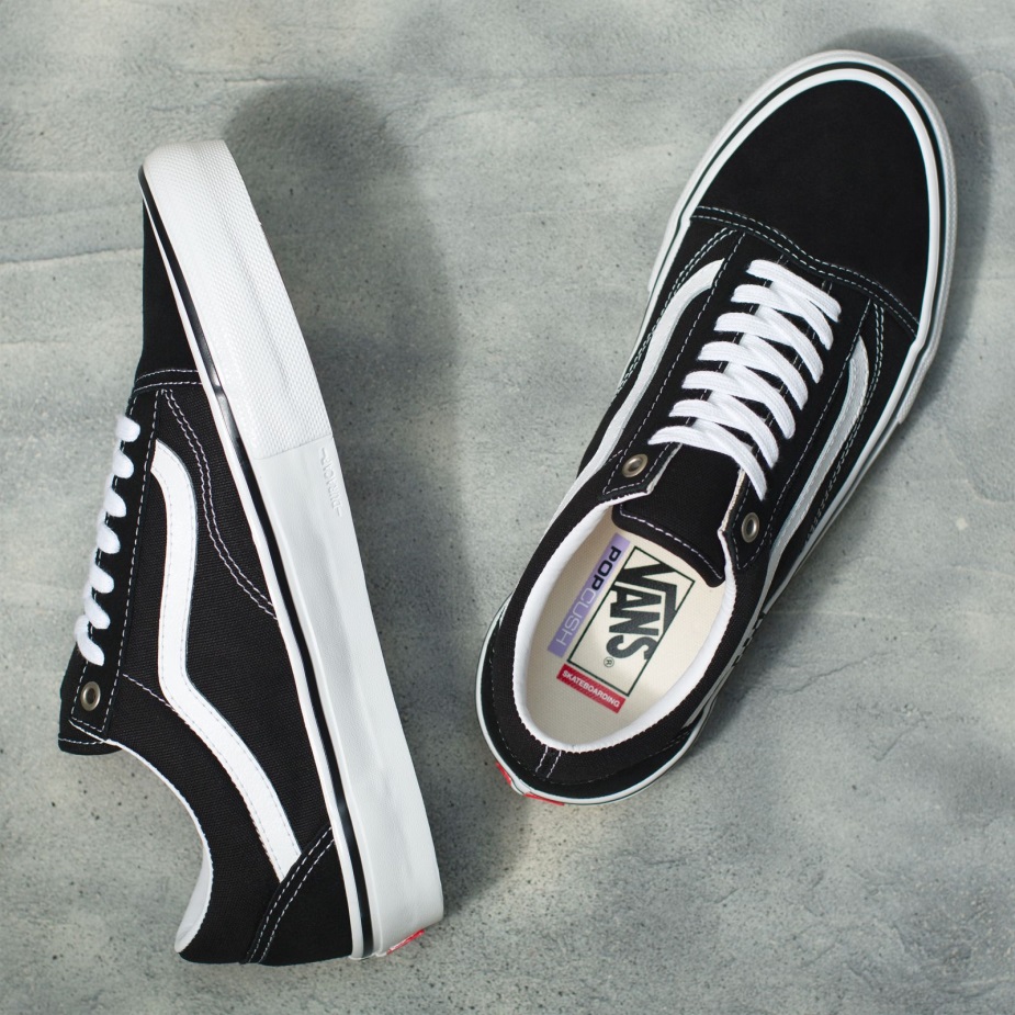 Vans Skate Old Skool μαύρο-άσπρο