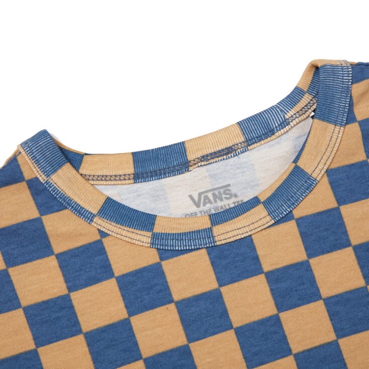 Vans Skate Otw Check T-shirt Moonlight