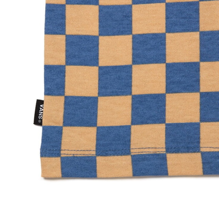 Vans Skate Otw Check T-shirt Moonlight