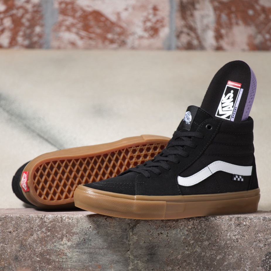 Vans Skate Sk8-hi Black-gum