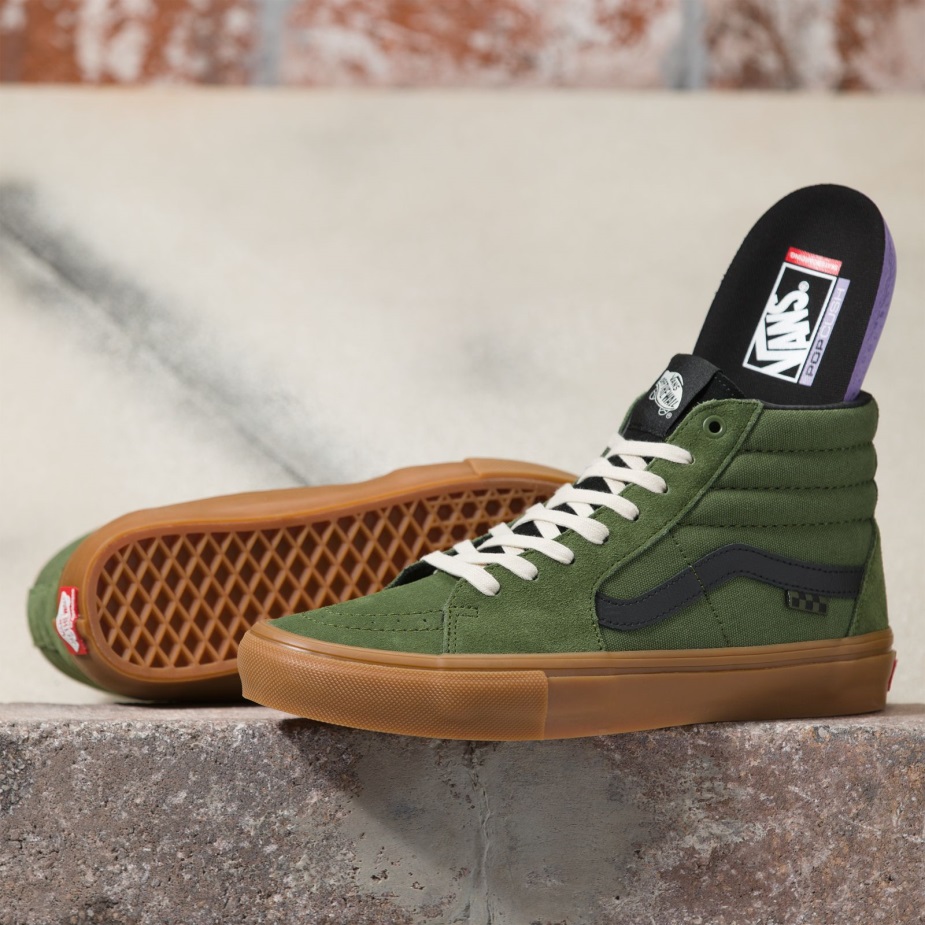 Vans Skate Sk8-hi Green-gum