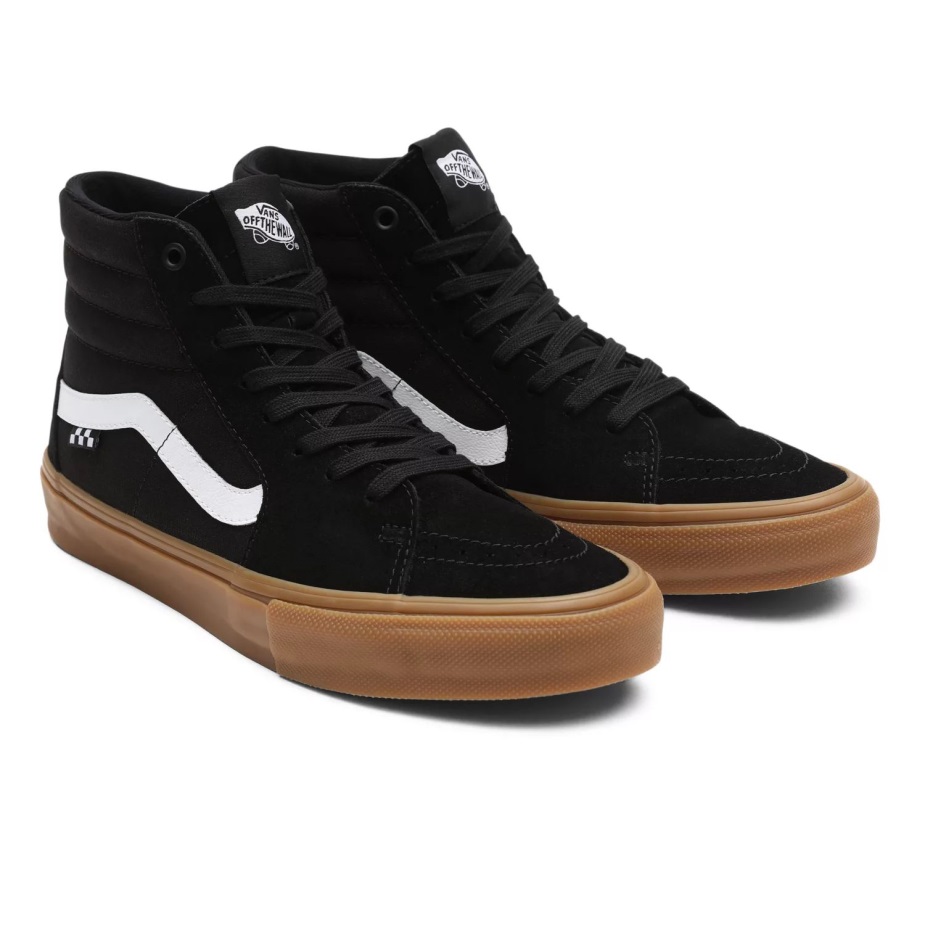 Vans Skate Sk8-hi παπούτσια μαύρες γυναίκες