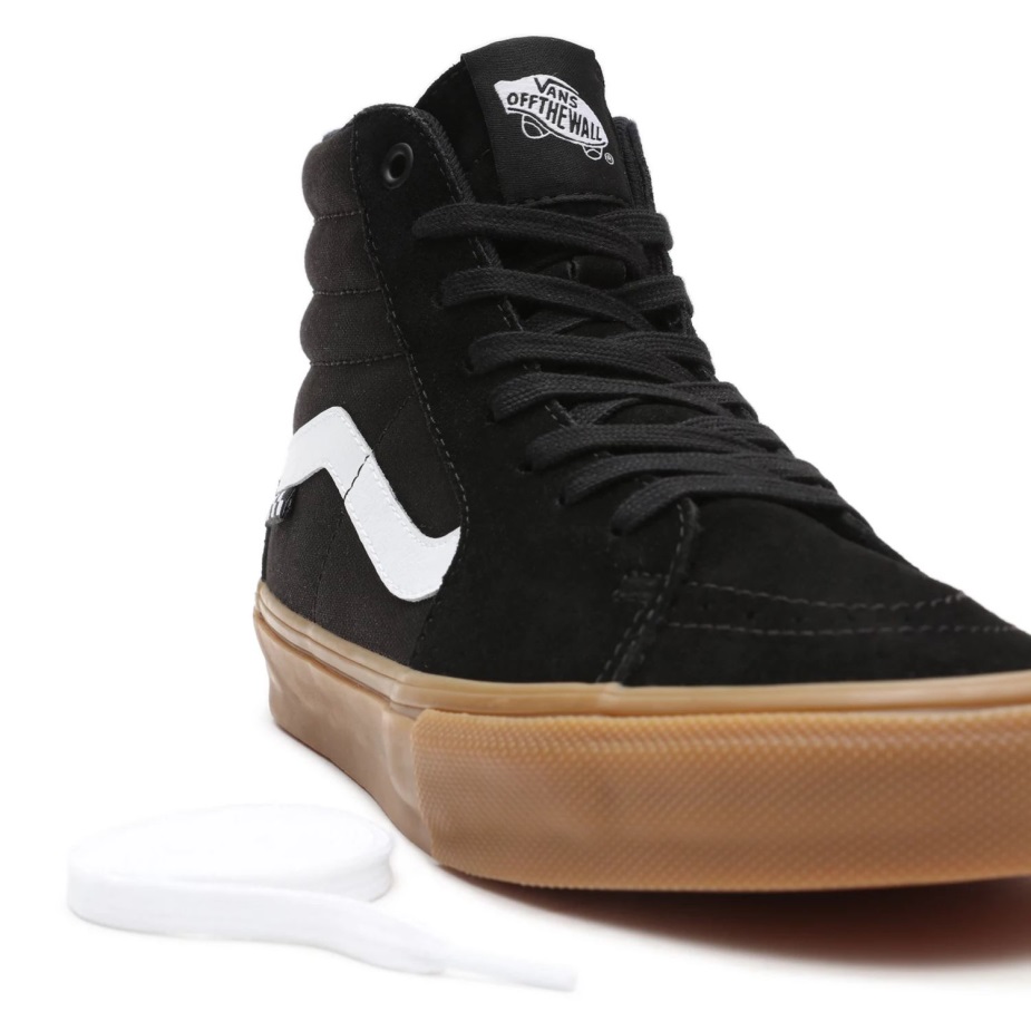 Vans Skate Sk8-hi παπούτσια μαύρες γυναίκες