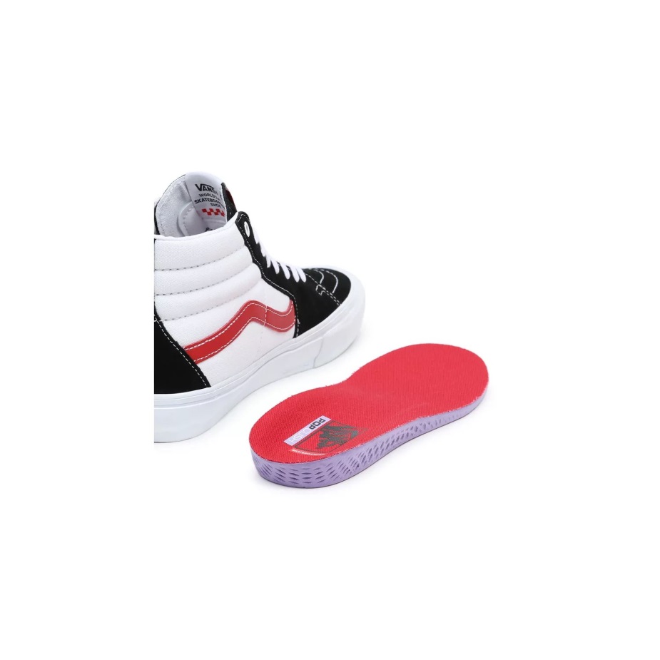 Vans Skate Sk8-hi παπούτσια μαύρο-άσπρο