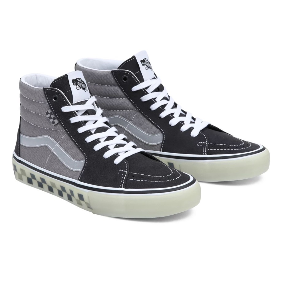 Vans Skate Sk8-hi παπούτσια μαύρο-γκρι