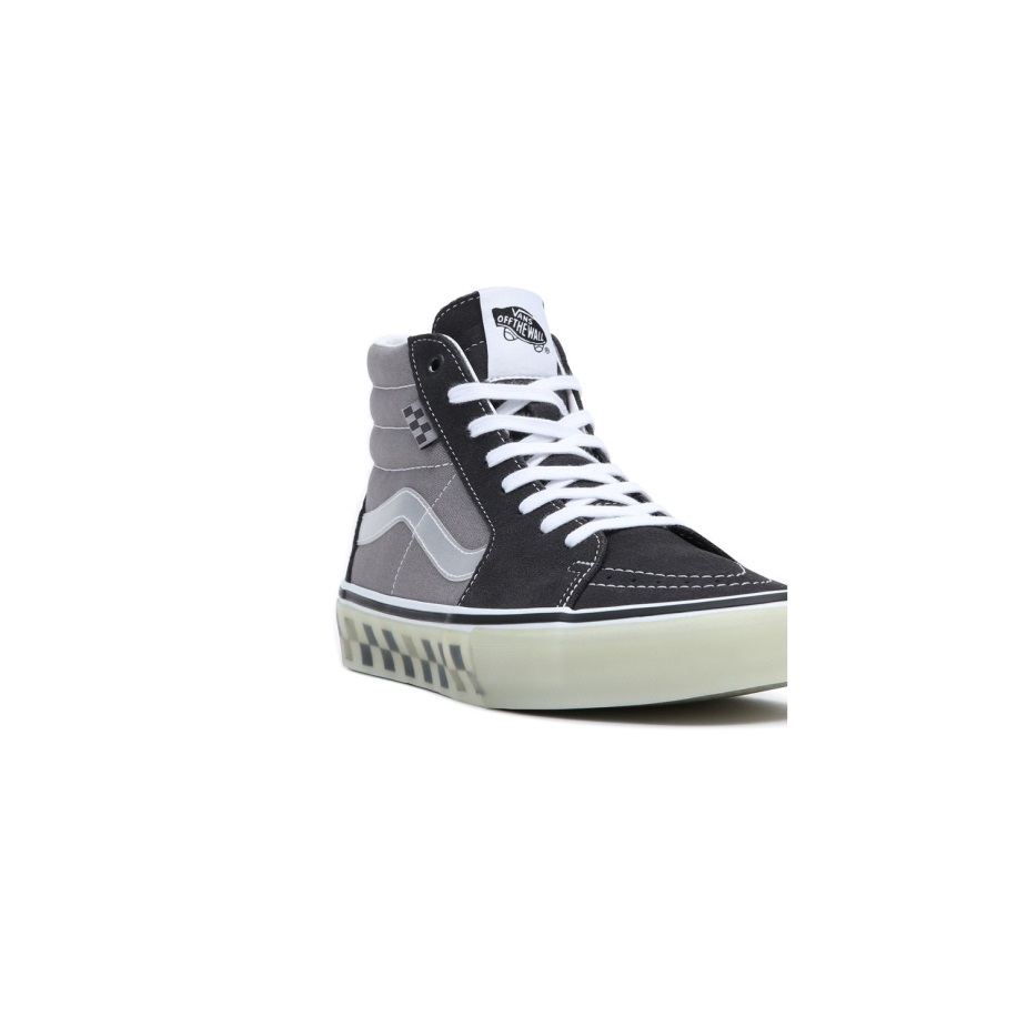 Vans Skate Sk8-hi παπούτσια μαύρο-γκρι