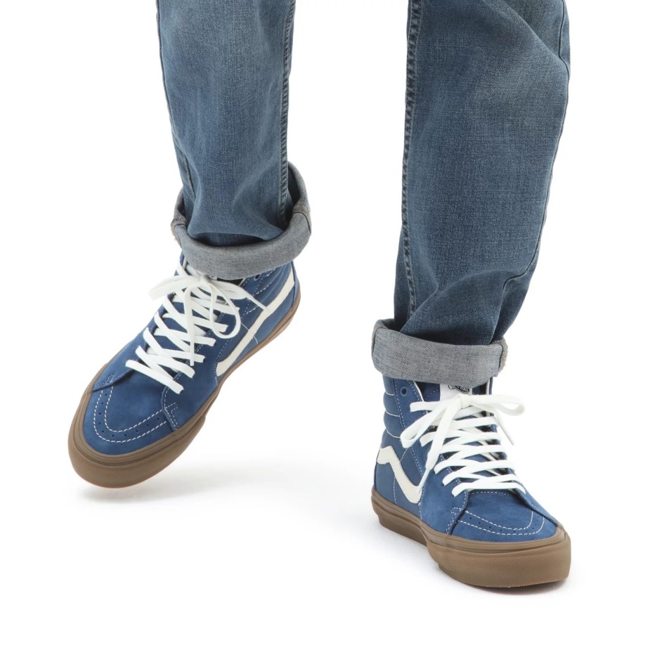 Vans Skate Sk8-hi παπούτσια μπλε