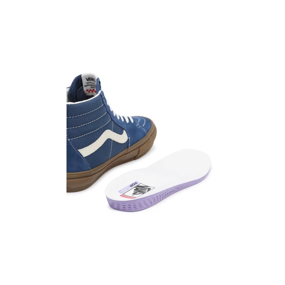 Vans Skate Sk8-hi παπούτσια μπλε