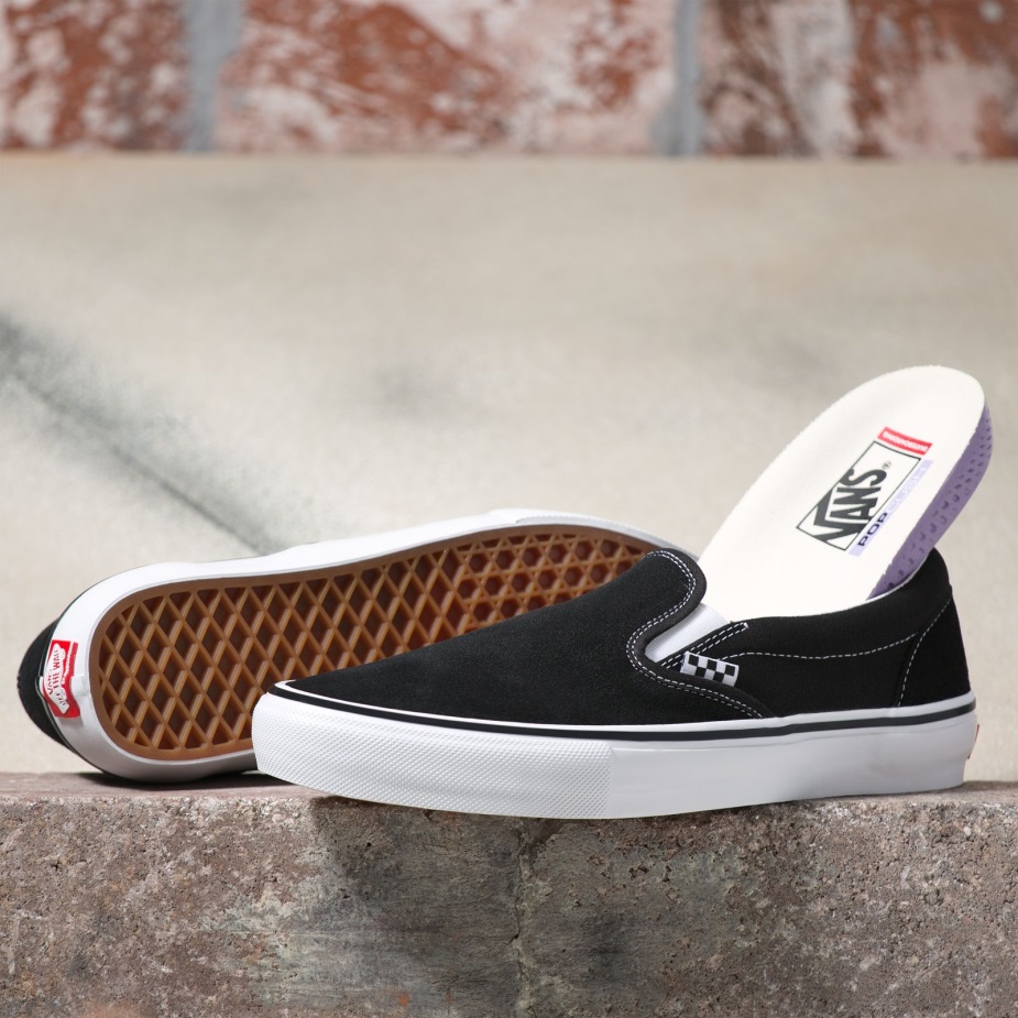 Vans Skate Slip-on μαύρο-άσπρο