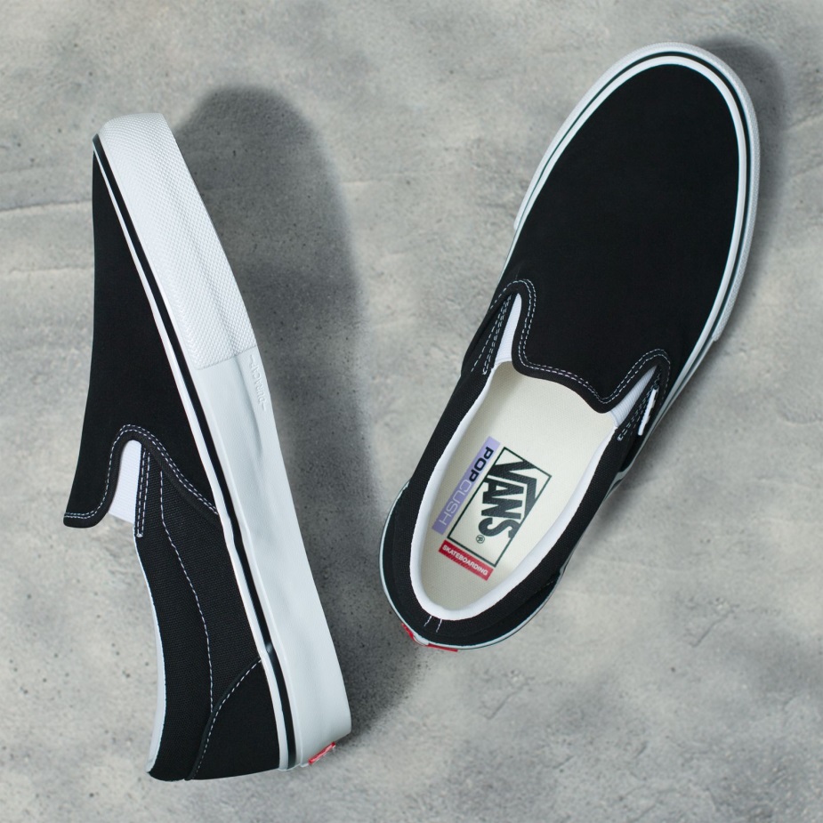 Vans Skate Slip-on μαύρο-άσπρο
