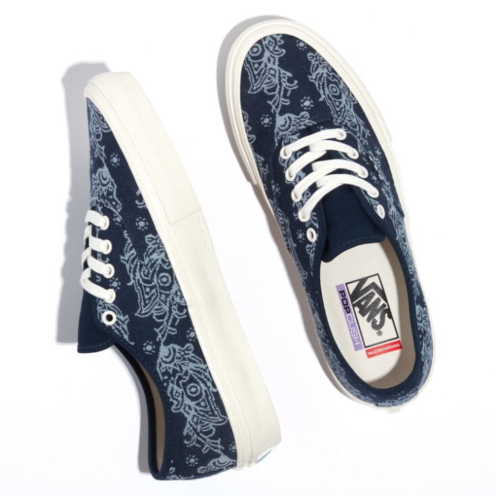 Vans Skate αυθεντικό Paisley Navy-marshmallow
