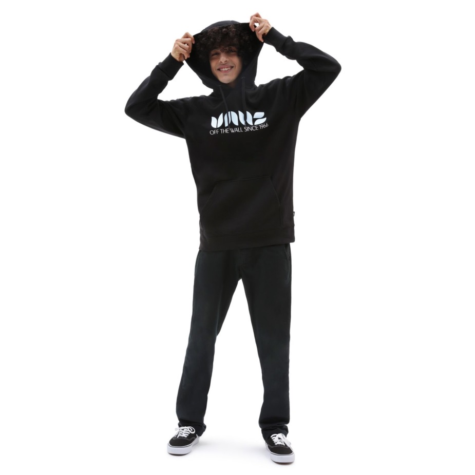 Vans Skate γραφικό πουλόβερ Hoodie μαύρο