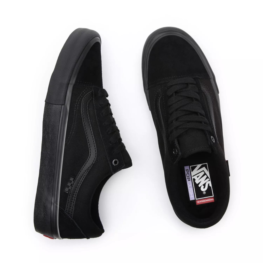 Vans Skate μαύρα παλιά παπούτσια Skool