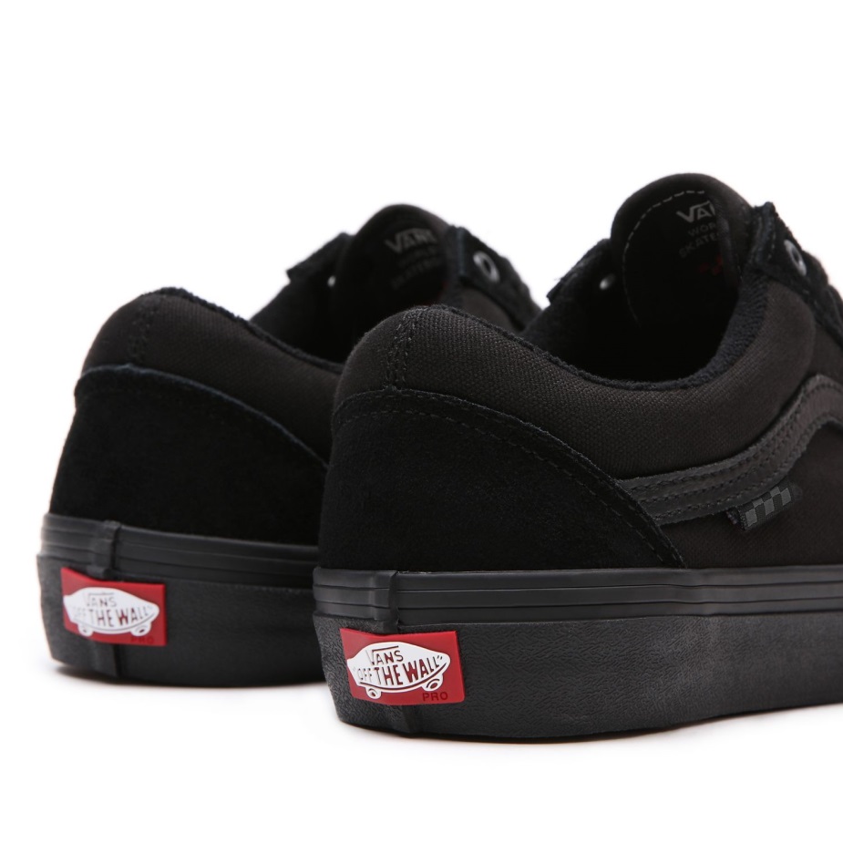 Vans Skate μαύρα παλιά παπούτσια Skool