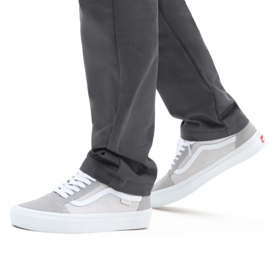 Vans Skate παλιά παπούτσια Skool λευκό