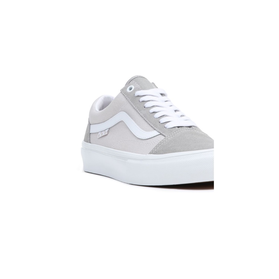 Vans Skate παλιά παπούτσια Skool λευκό