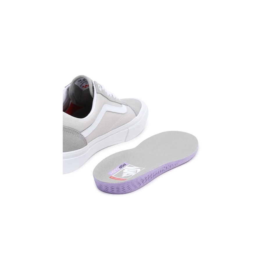 Vans Skate παλιά παπούτσια Skool λευκό