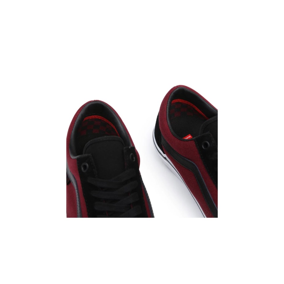 Vans Skate παλιά παπούτσια Skool μαύρο-κόκκινο