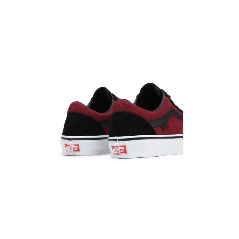 Vans Skate παλιά παπούτσια Skool μαύρο-κόκκινο