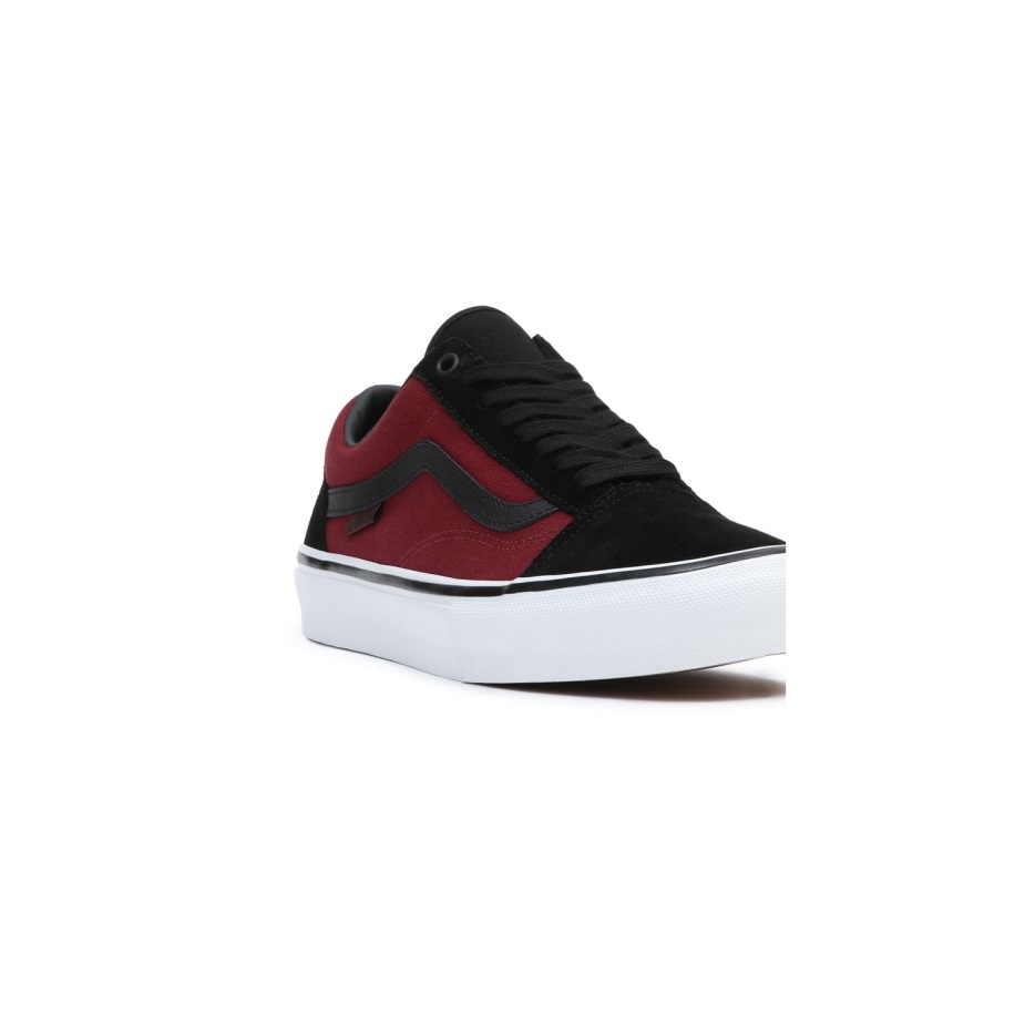 Vans Skate παλιά παπούτσια Skool μαύρο-κόκκινο