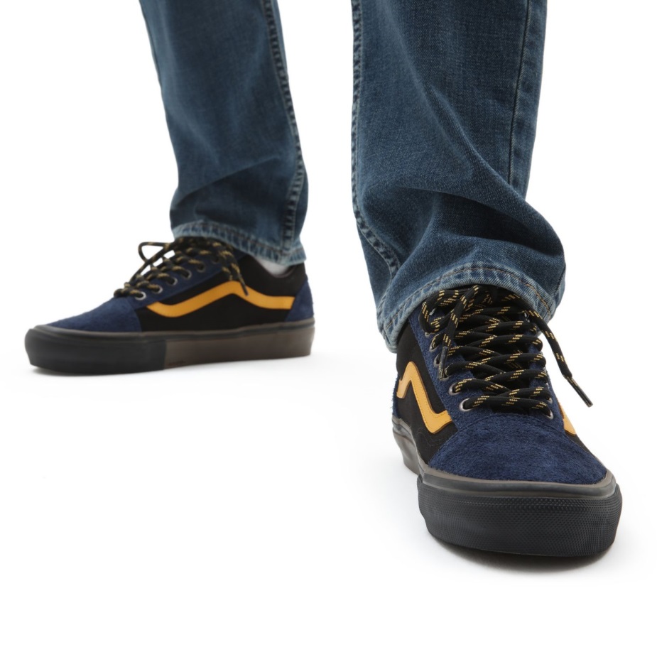 Vans Skate παλιά παπούτσια Skool μαύρο-μοβ