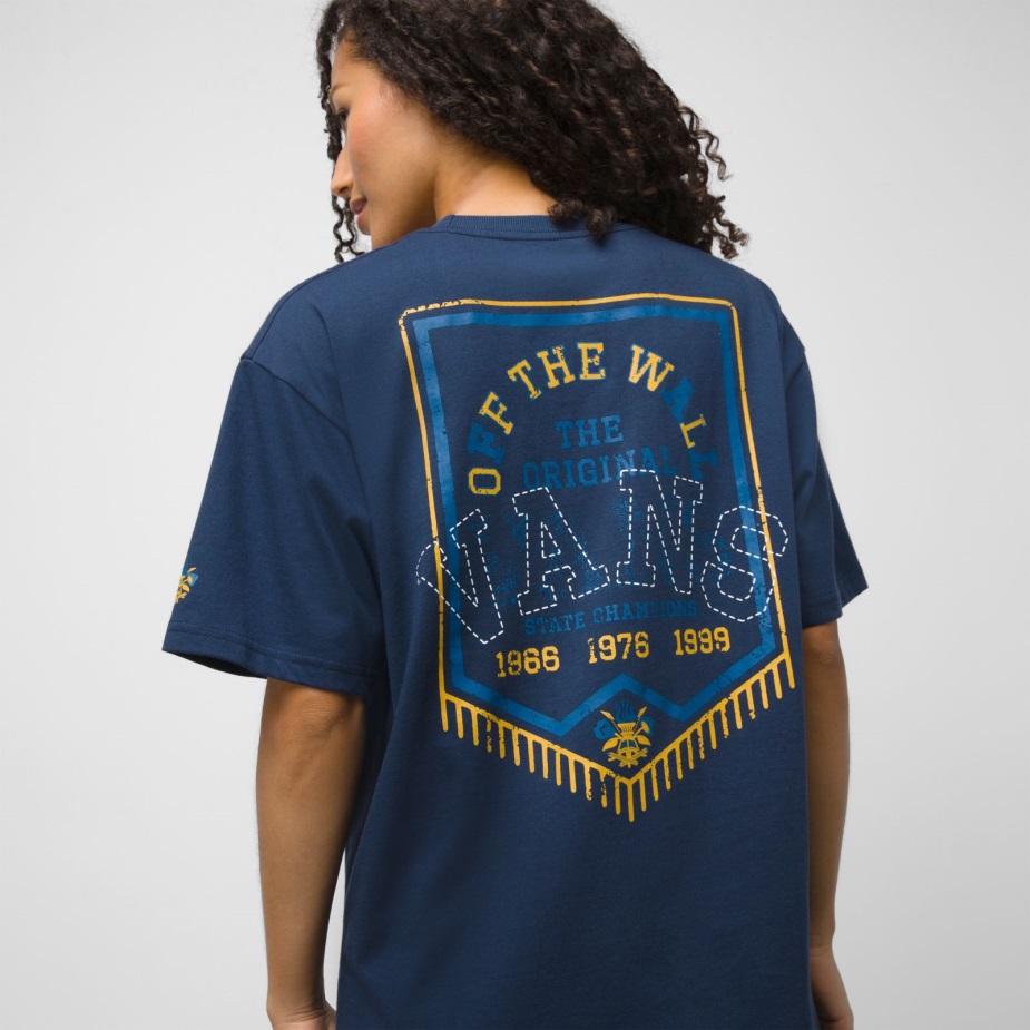 Vans Slack  Field Banner τσέπη μπλουζ φόρεμα