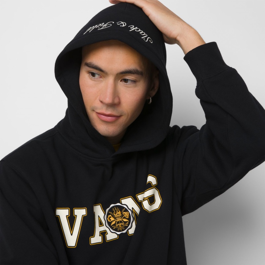 Vans Slack  Field State Champs Pullover μαύρο με κουκούλα