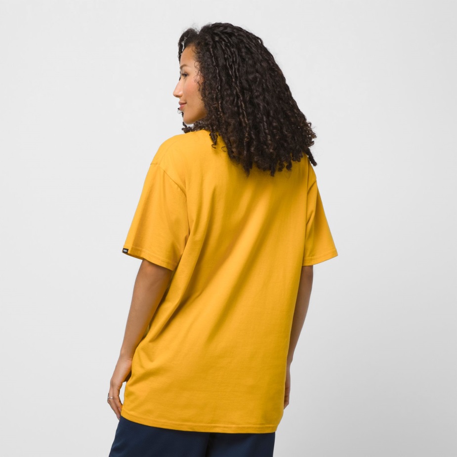 Vans Slack  Field κλασικό μπλουζάκι Pe χρυσοκίτρινο