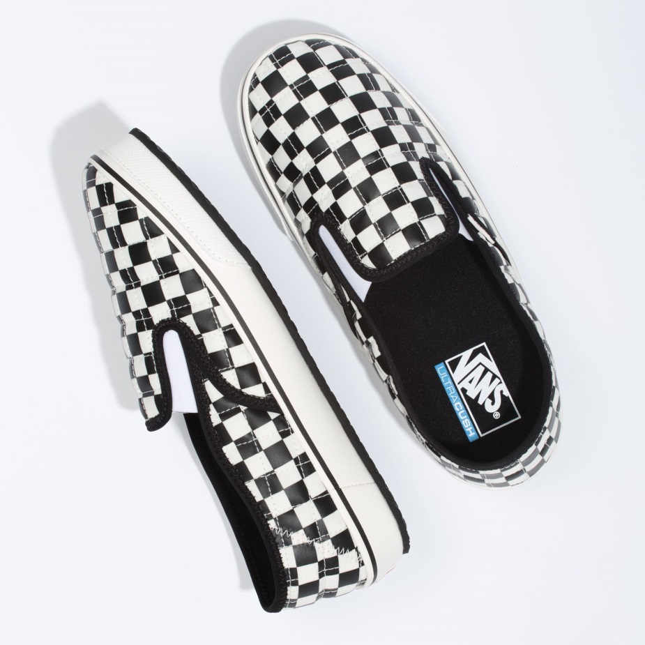 Vans Slip-er σκακιέρα 2 μαύρο-κλασικό λευκό