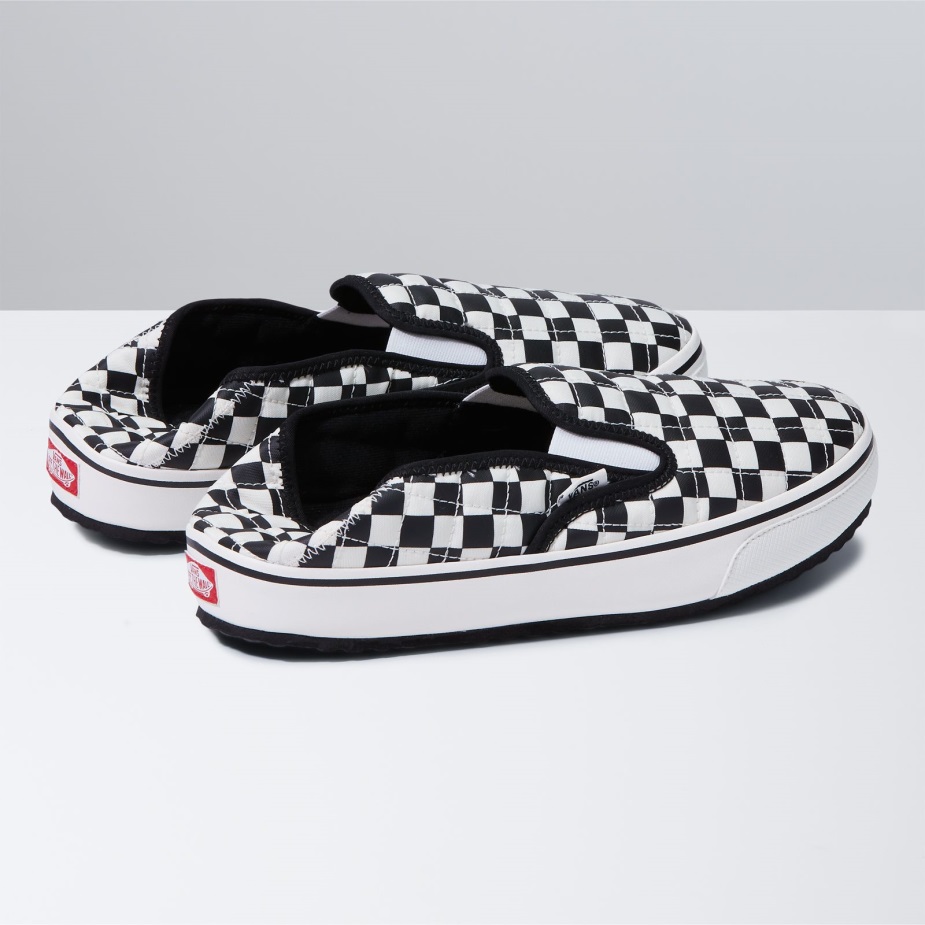 Vans Slip-er σκακιέρα 2 μαύρο-κλασικό λευκό
