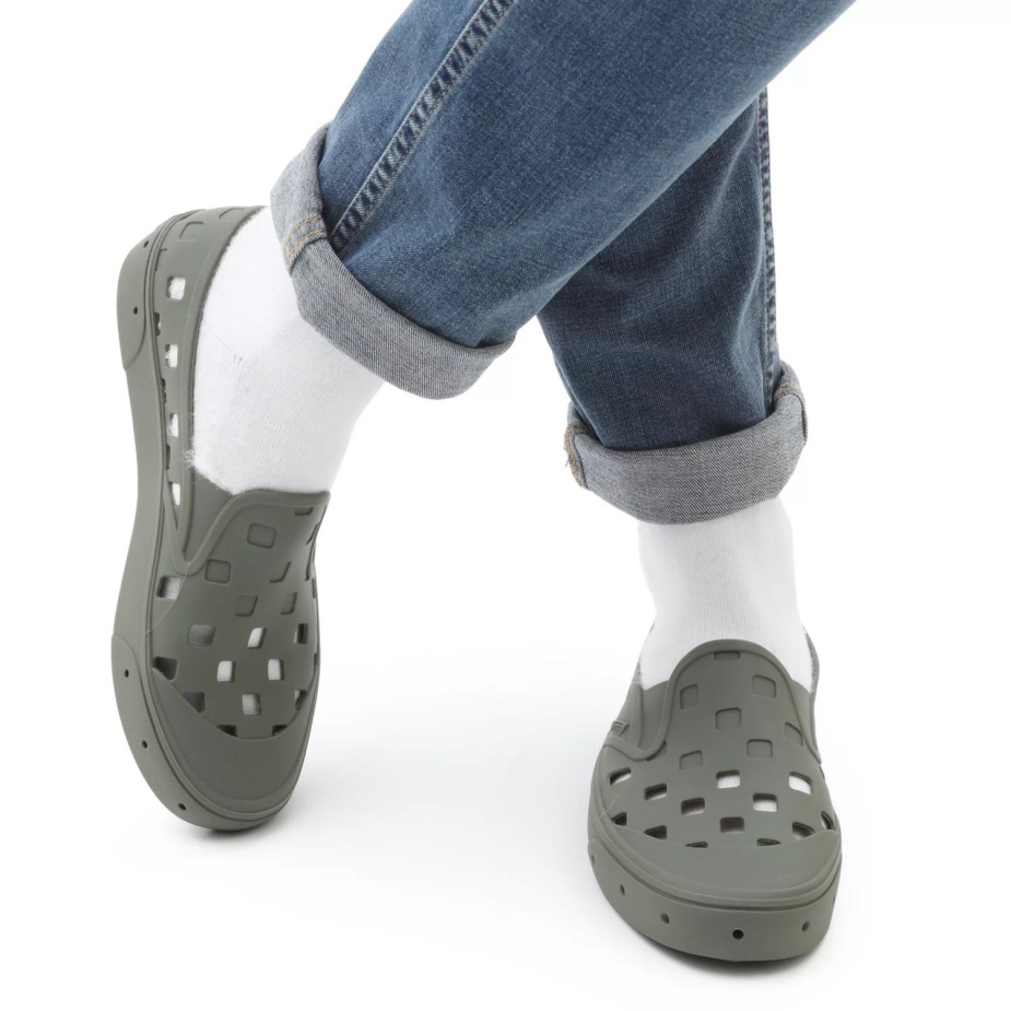 Vans Slip-on Trk παπούτσια πράσινα