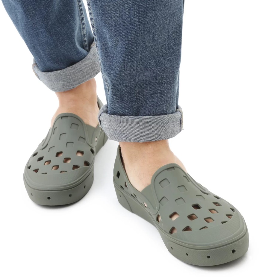 Vans Slip-on Trk παπούτσια πράσινα