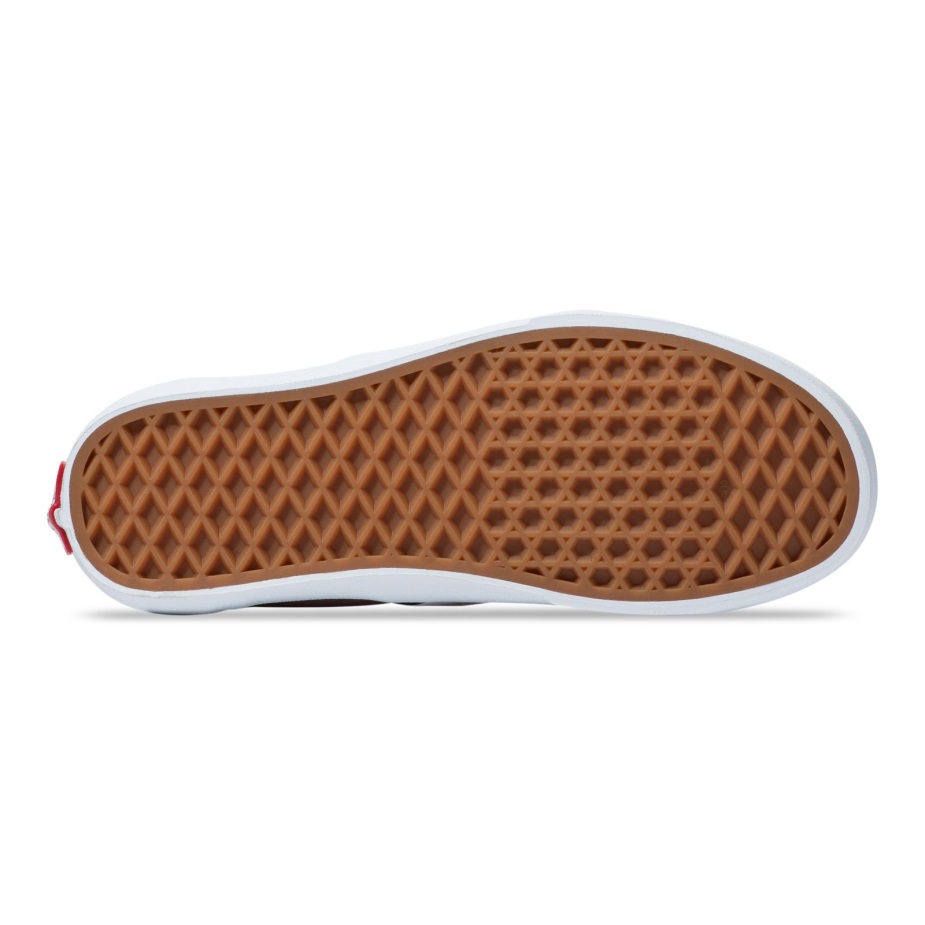 Vans Slip-on κοκκινιστό-αληθινό λευκό