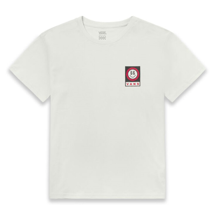 Vans Smile 66 T-shirt Marshmallow