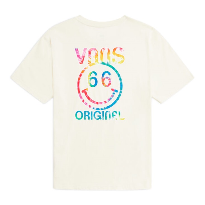 Vans Smiley Face T-shirt αντίκα λευκό