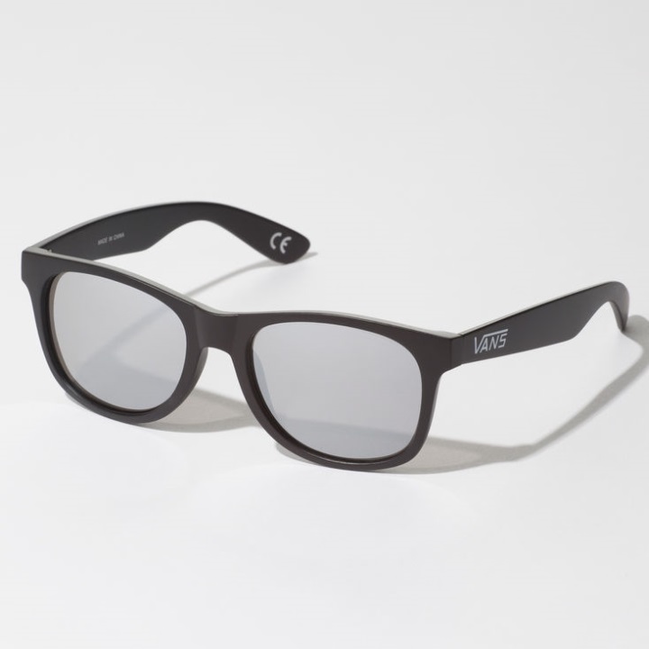 ματ μαύρο-ασημί καθρέφτης