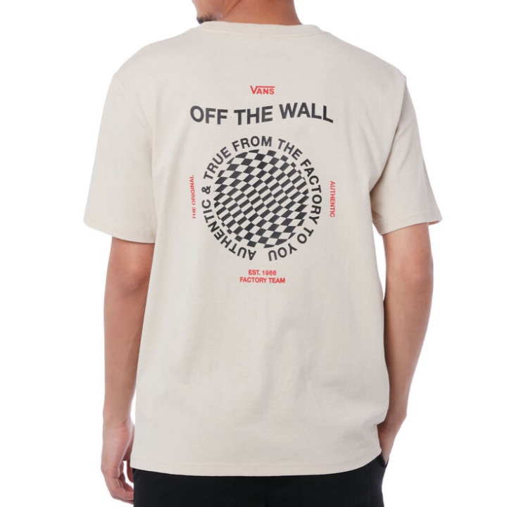 Vans Spin Check T-shirt πλιγούρι βρώμης