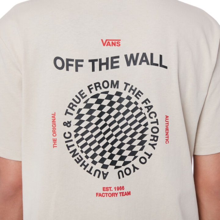 Vans Spin Check T-shirt πλιγούρι βρώμης