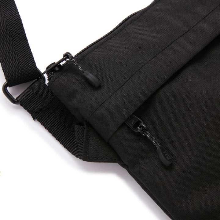 Vans Spin λογότυπο τσάντα χιαστί μαύρο