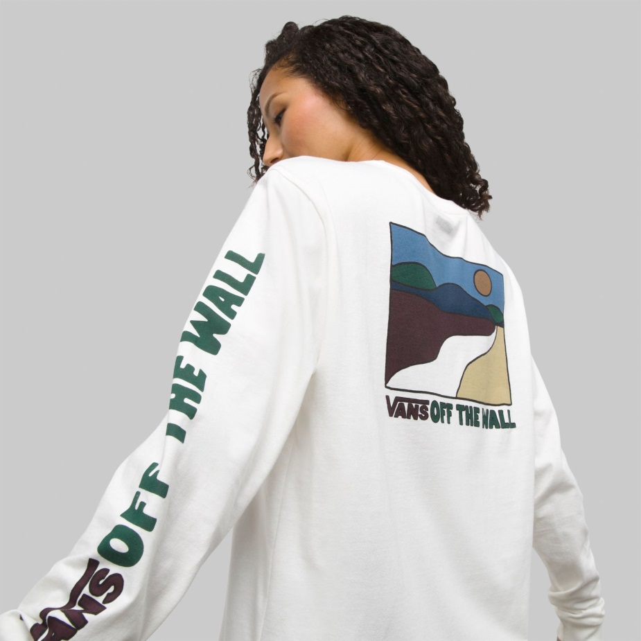 Vans Sun Trail μακρυμάνικο Bff ​​tee Marshmallow